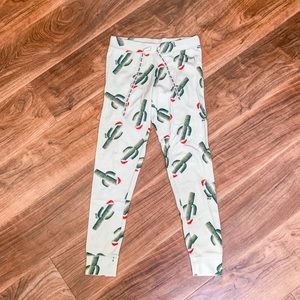 Cactus Christmas PINK - Victoria’s Secret pj pants